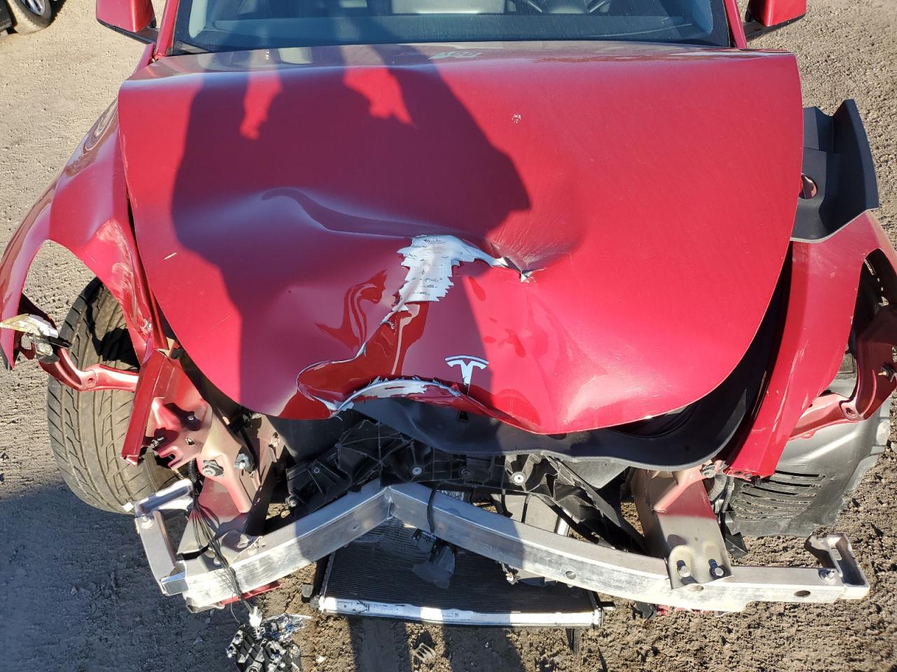 2021 Tesla Model Y VIN: 5YJYGDEDXMF121272 Lot: 71173325