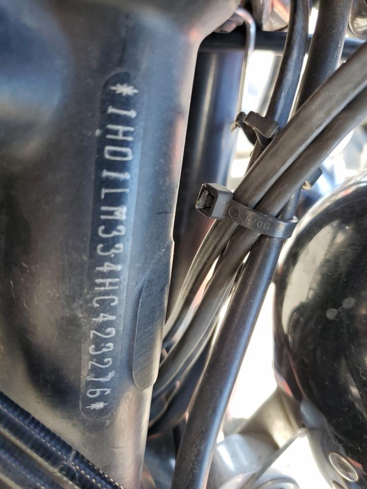 2017 Harley-Davidson Xl1200 Cx VIN: 1HD1LM334HC423276 Lot: 81913565