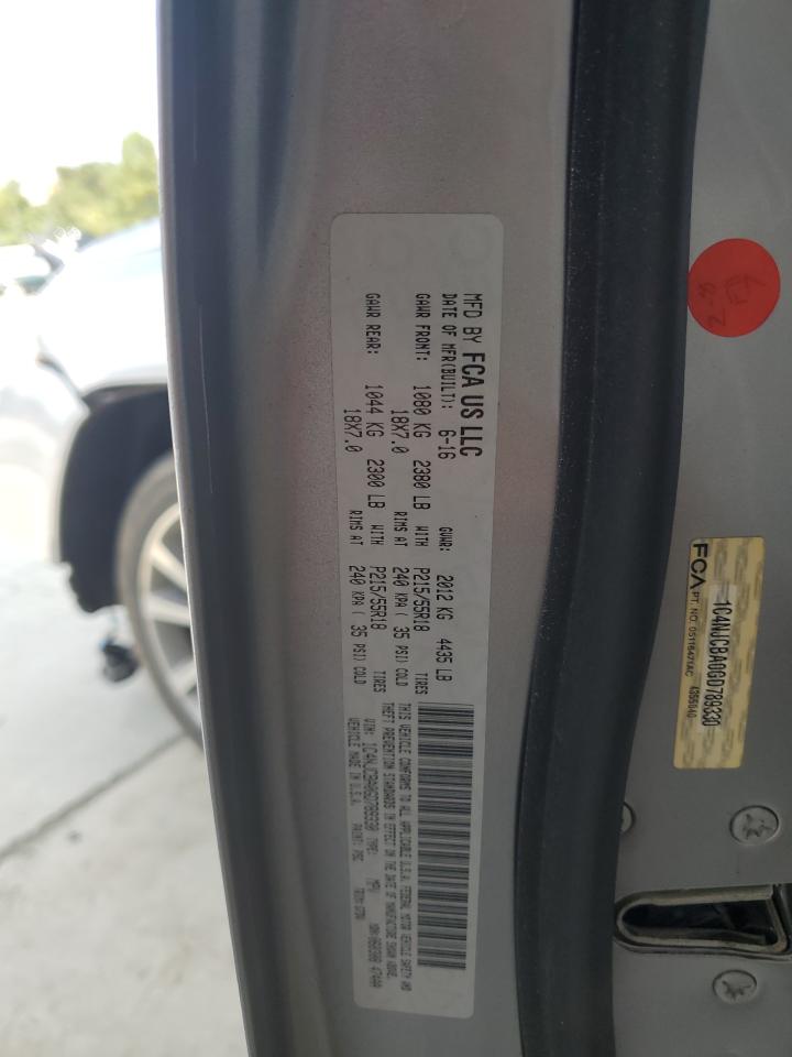 2016 Jeep Compass Sport VIN: 1C4NJCBA0GD789330 Lot: 71836255