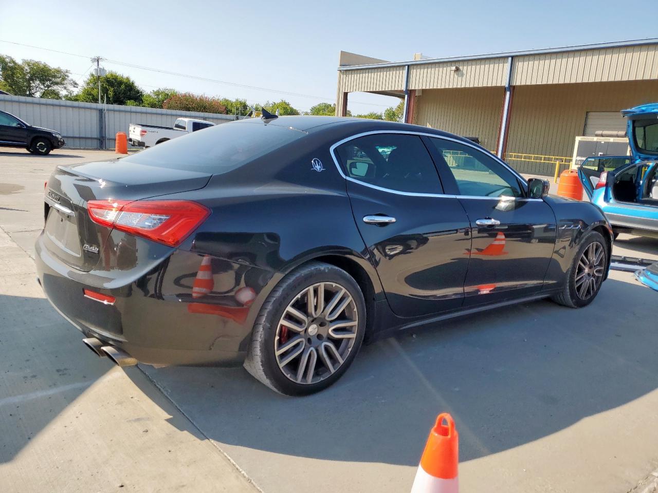 2016 Maserati Ghibli S black null gasoline ZAM57RTA9G1167709 photo #4