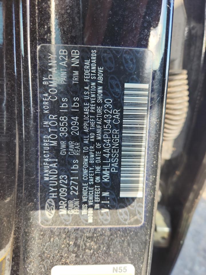 2023 Hyundai Elantra Se VIN: KMHLL4AG4PU543230 Lot: 81589865