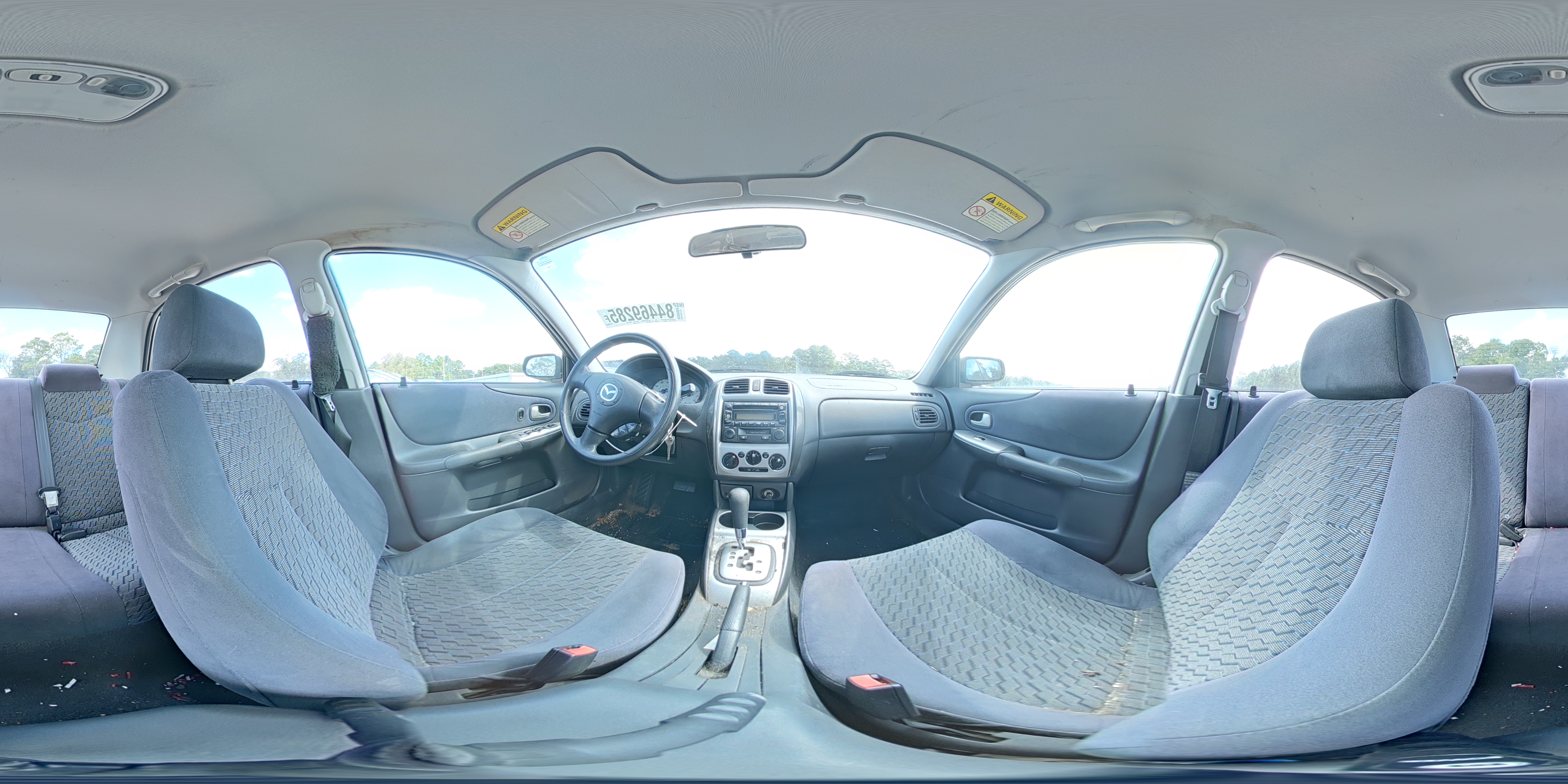 2003 Mazda Protege Dx VIN: JM1BJ225531134351 Lot: 84469285