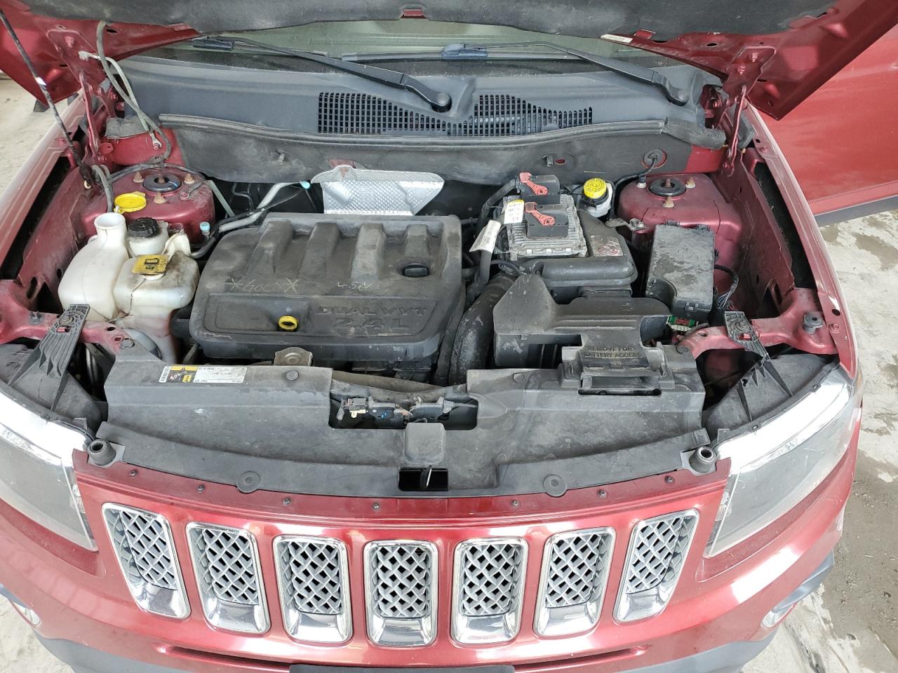 2017 Jeep Compass Latitude VIN: 1C4NJCEB2HD185428 Lot: 80728345