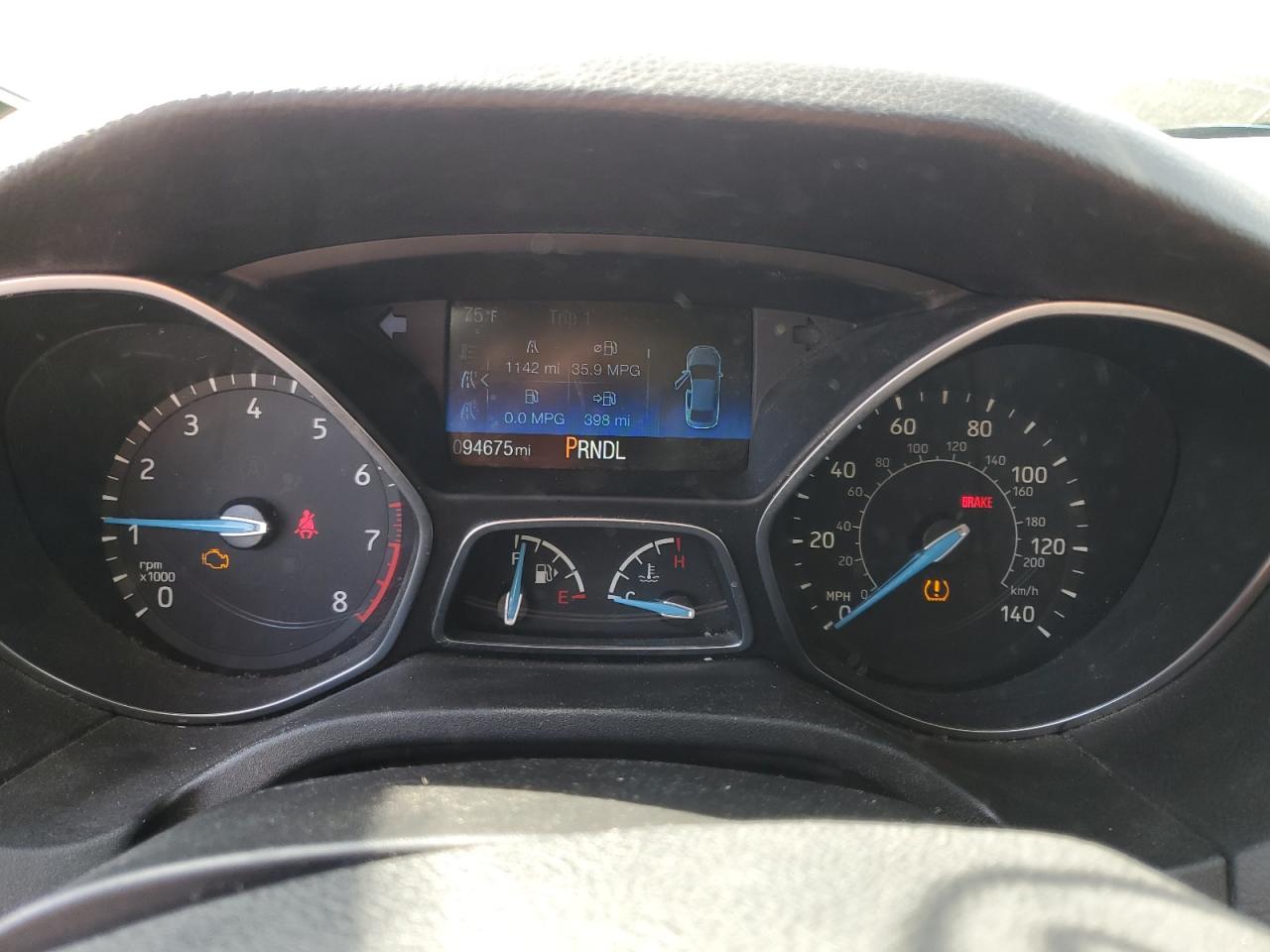 2016 Ford Focus Se VIN: 1FADP3F25GL384136 Lot: 70959265