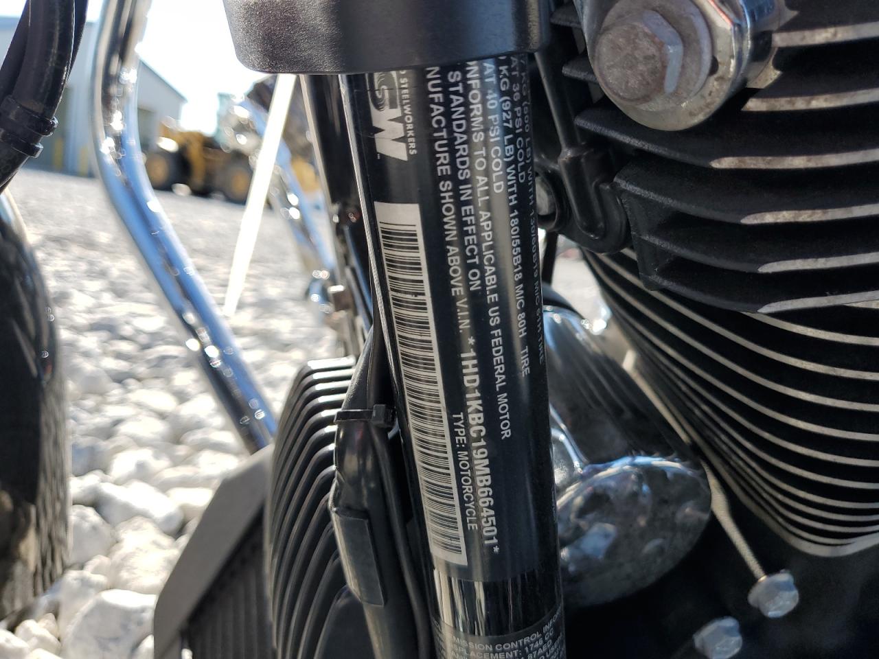 2021 Harley-Davidson Flhx VIN: 1HD1KBC19MB664501 Lot: 81907785