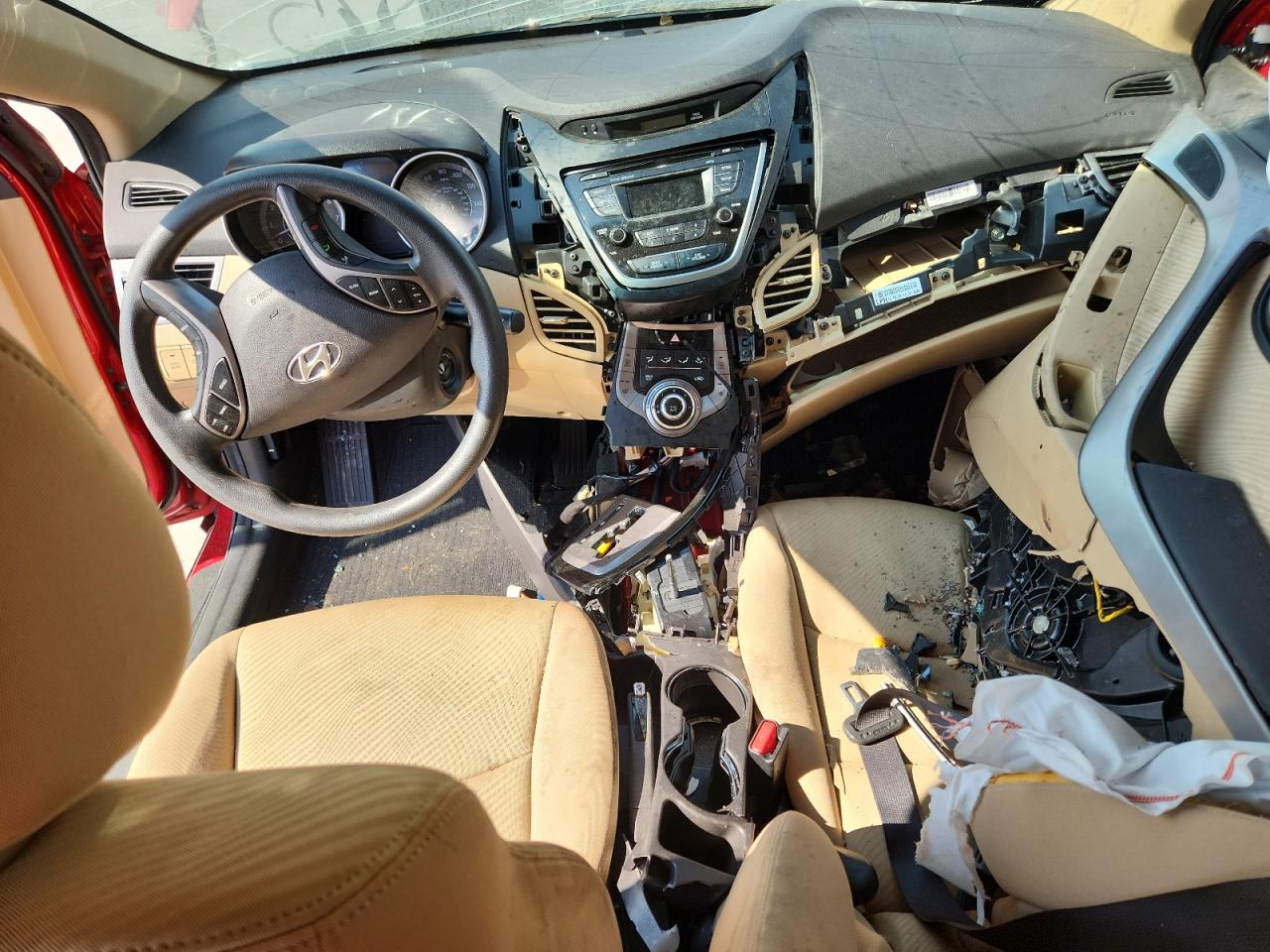 2013 Hyundai Elantra Gls VIN: KMHDH4AE5DU950232 Lot: 80672205