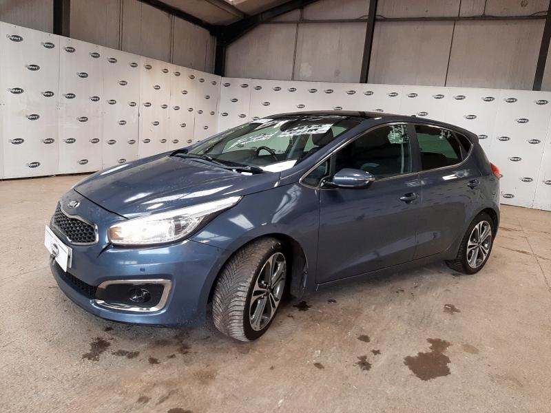 2017 KIA CEED 4 ECODYNAMICS CRDI S 1.6 CRDI ISG 4 5DR DCT for sale at Copart WOLVERHAMPTON