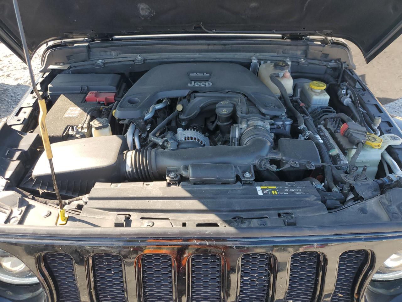 2019 Jeep Wrangler Unlimited Sahara VIN: 1C4HJXEG2KW670776 Lot: 71980105