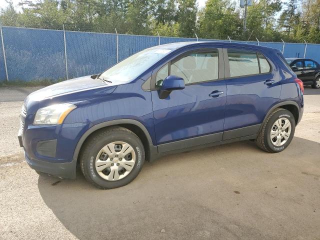  CHEVROLET TRAX 2015 Blue