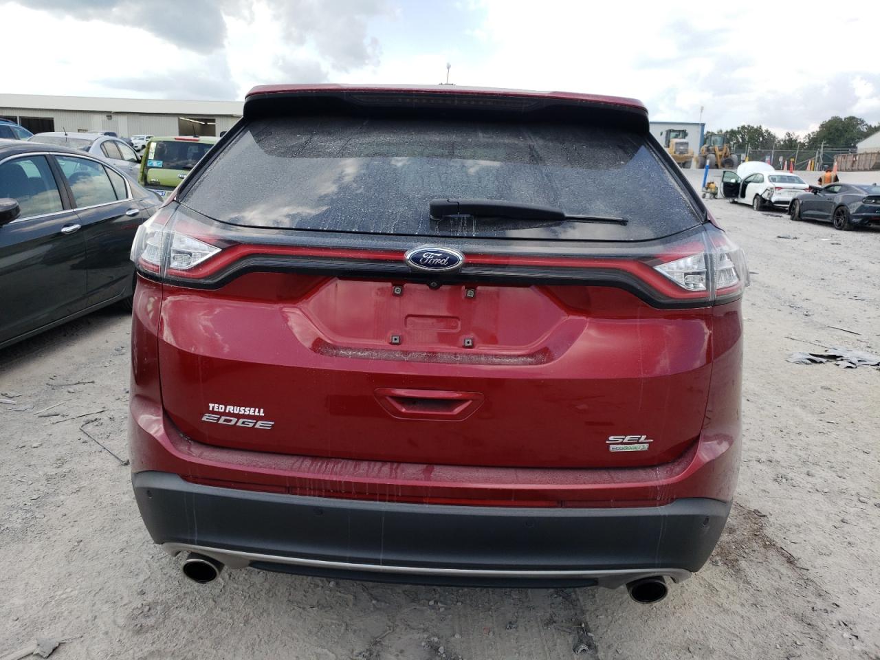 2018 Ford Edge Sel VIN: 2FMPK3J9XJBB70241 Lot: 80280025