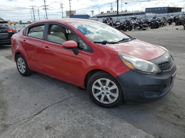 Sedans KIA RIO 2013 Czerwony