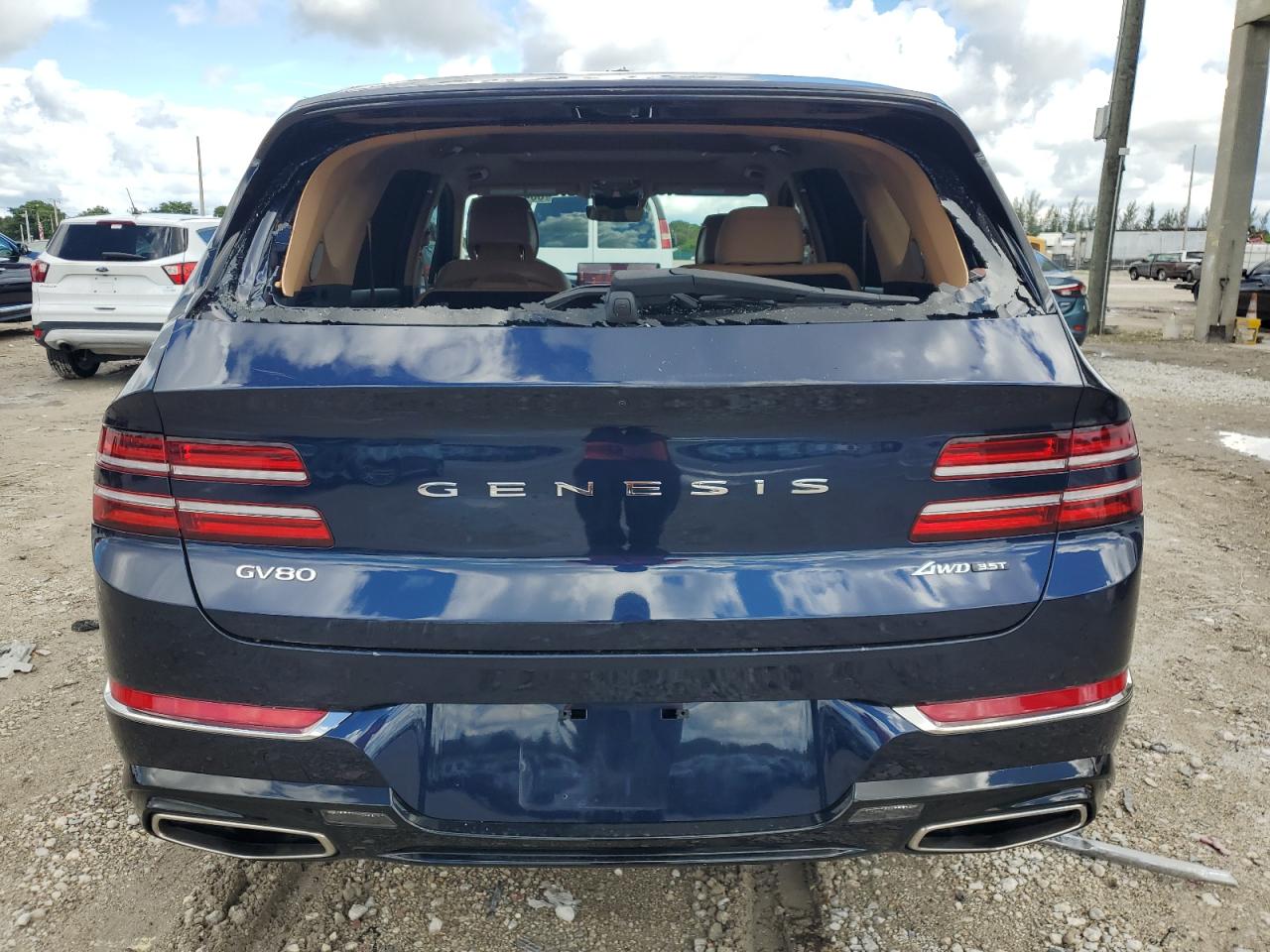 2023 Genesis Gv80 Base VIN: KMUHCESC1PU121778 Lot: 80456795