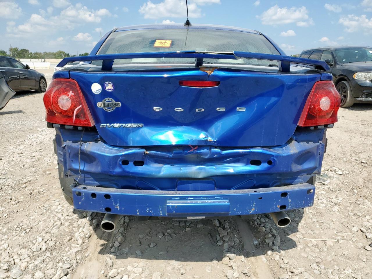 2012 Dodge Avenger Se VIN: 1C3CDZAG5CN314837 Lot: 65788225