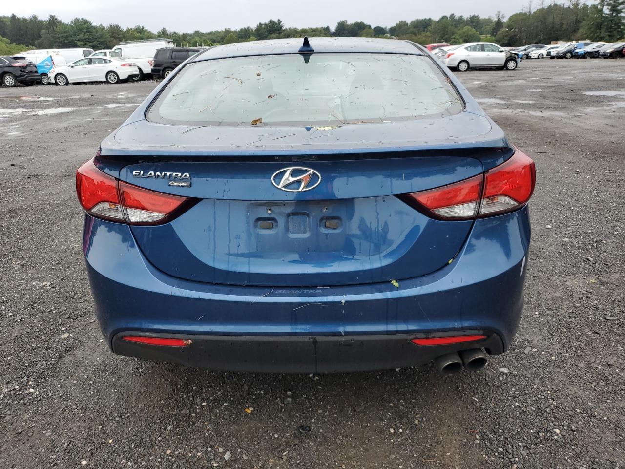 2014 Hyundai Elantra Coupe Gs VIN: KMHDH6AH2EU029691 Lot: 80759145