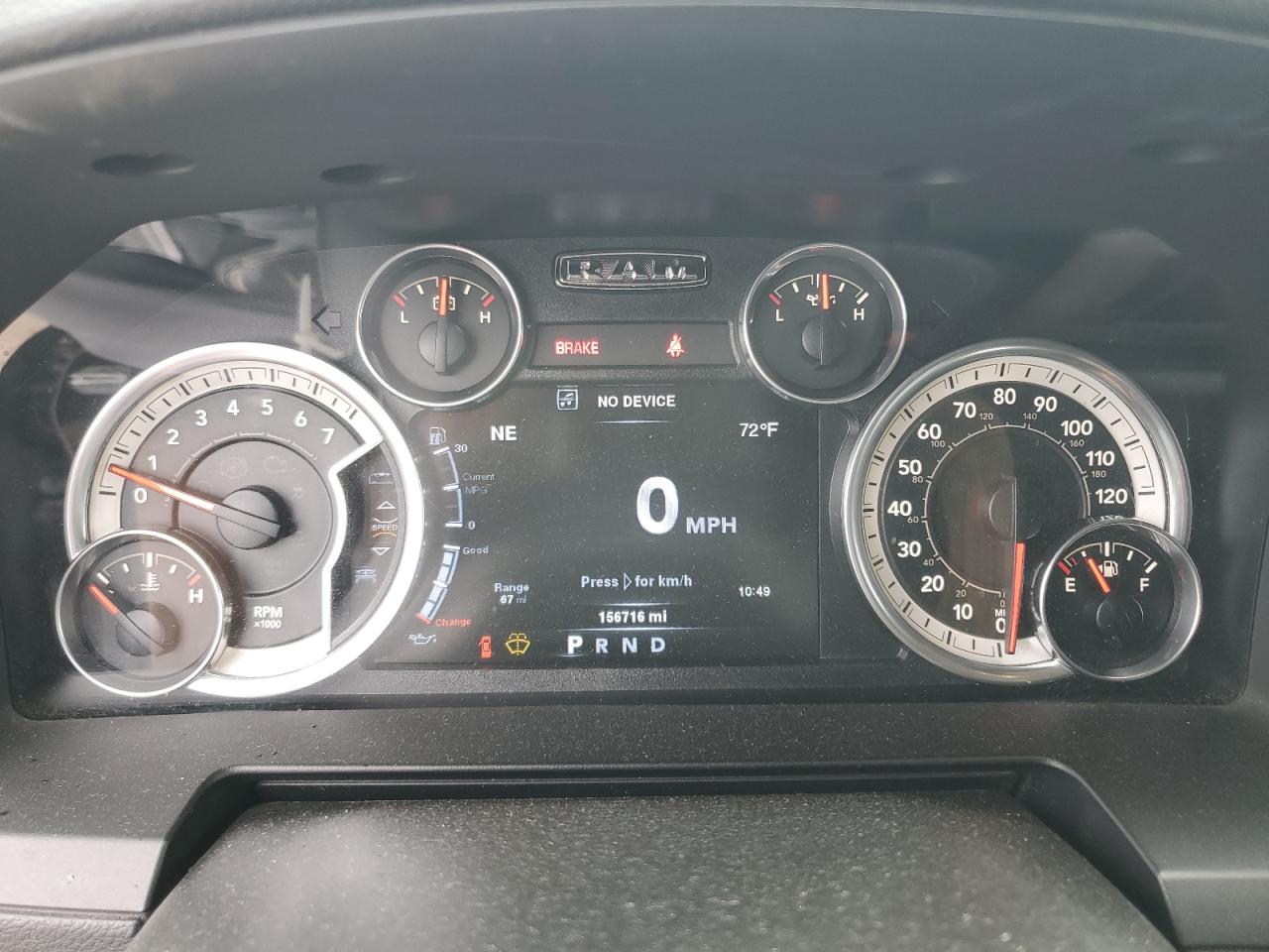 2014 Ram 1500 Laramie VIN: 1C6RR7NT2ES470249 Lot: 72072245