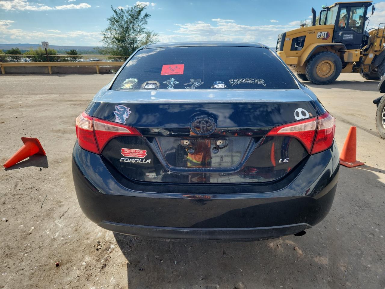 2017 Toyota Corolla L VIN: 5YFBURHEXHP703494 Lot: 81964515