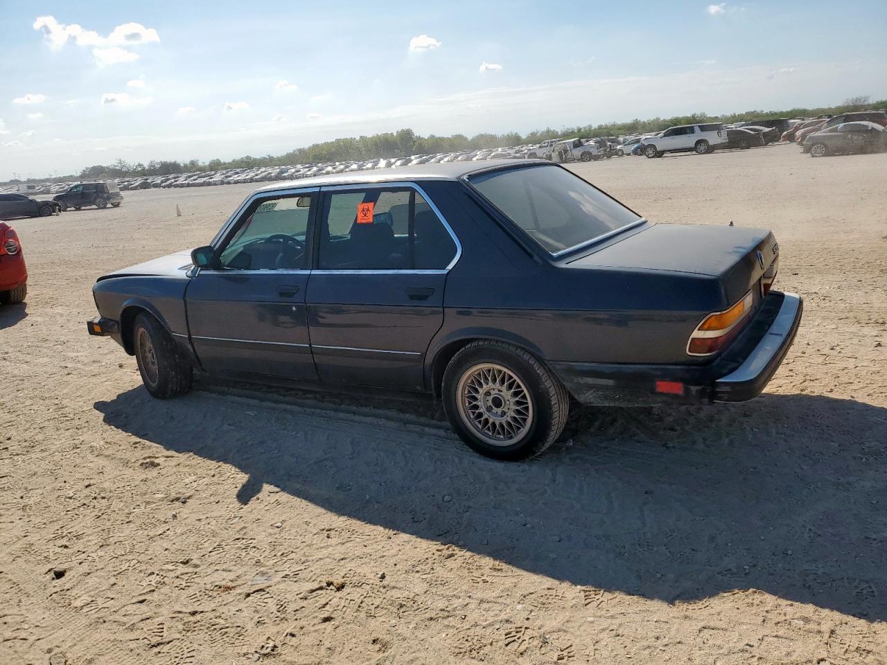 1986 BMW 528 E Automatic VIN: WBADK8300G9703381 Lot: 83903985