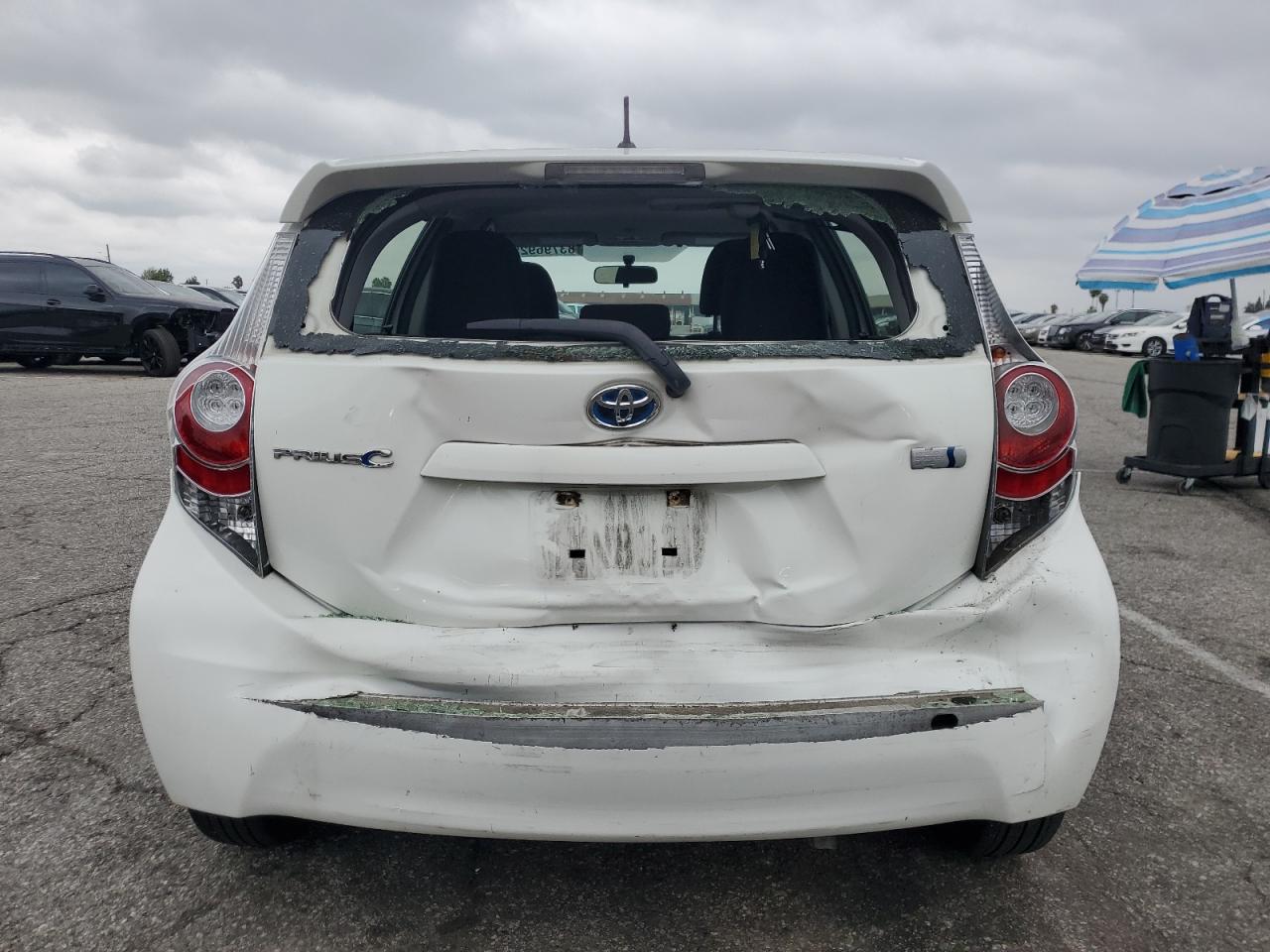 2012 Toyota Prius C VIN: JTDKDTB31C1017023 Lot: 83796925