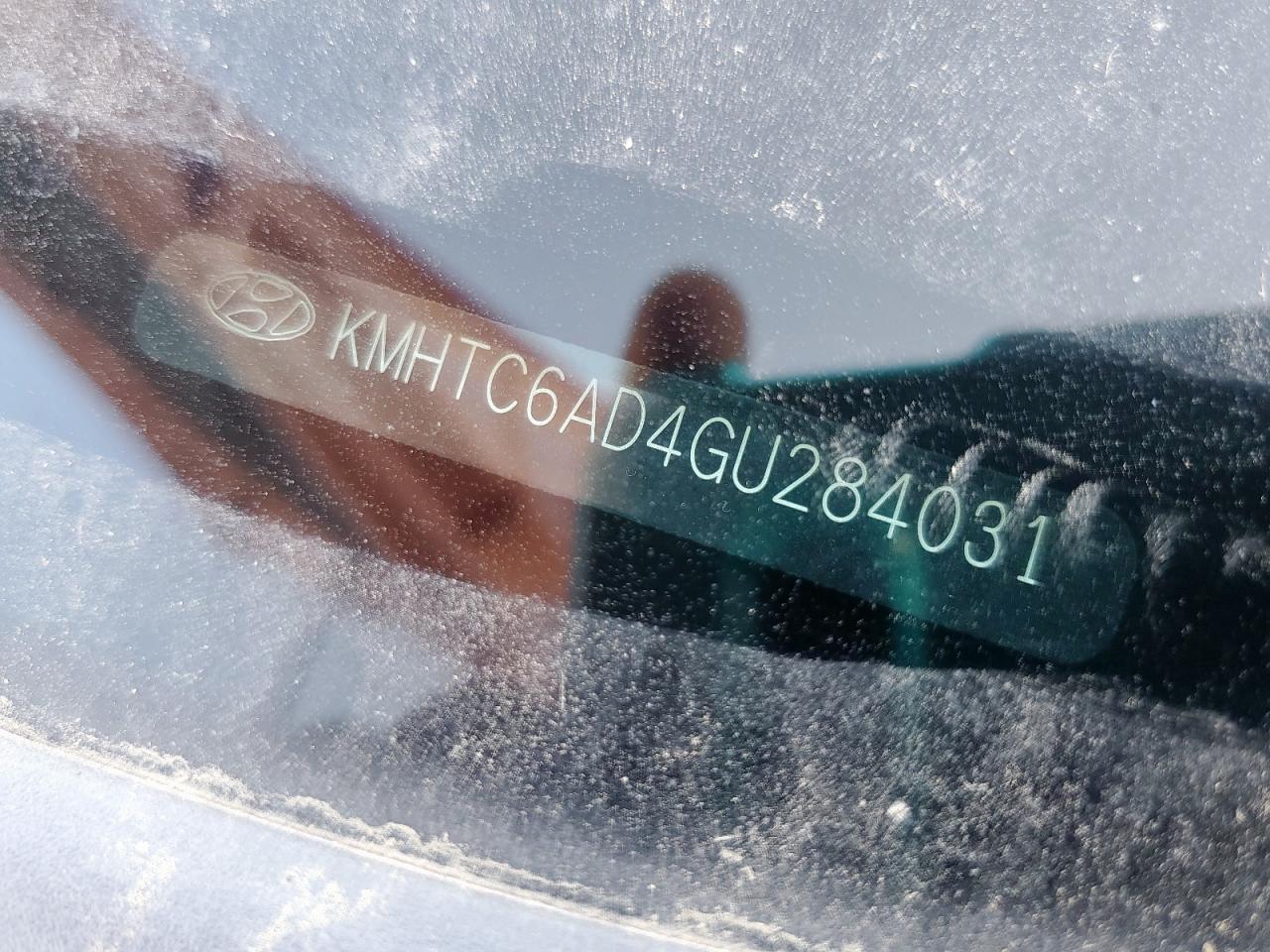 2016 Hyundai Veloster VIN: KMHTC6AD4GU284031 Lot: 82049985