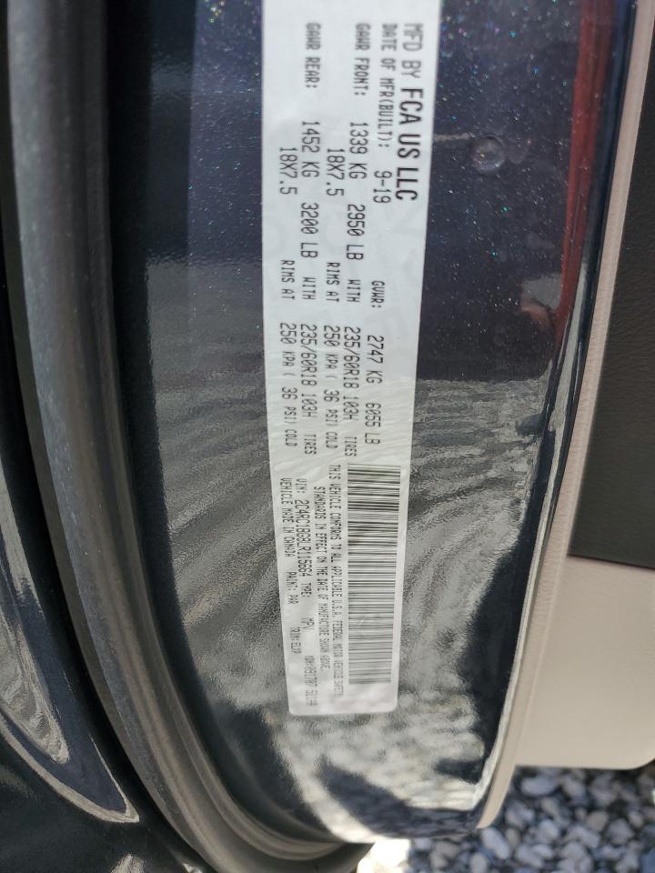 2020 Chrysler Pacifica Touring L VIN: 2C4RC1BG8LR115664 Lot: 84189665