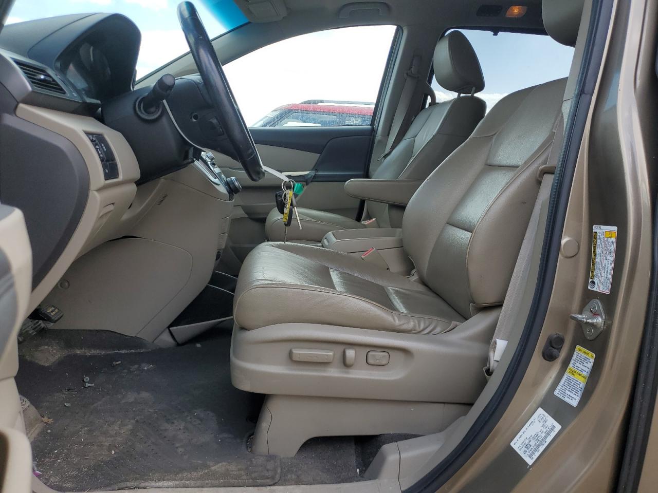 2012 Honda Odyssey Exl VIN: 5FNRL5H68CB503141 Lot: 80762875