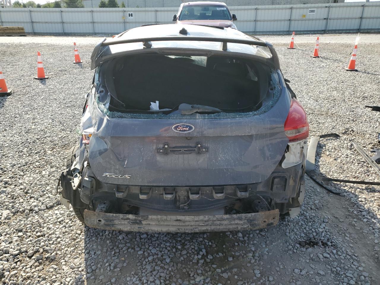 2017 Ford Focus Rs VIN: WF0DP3TH1H4122299 Lot: 80409535