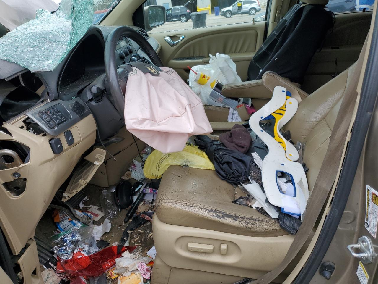 2010 Honda Odyssey Exl VIN: 5FNRL3H61AB076189 Lot: 84396465