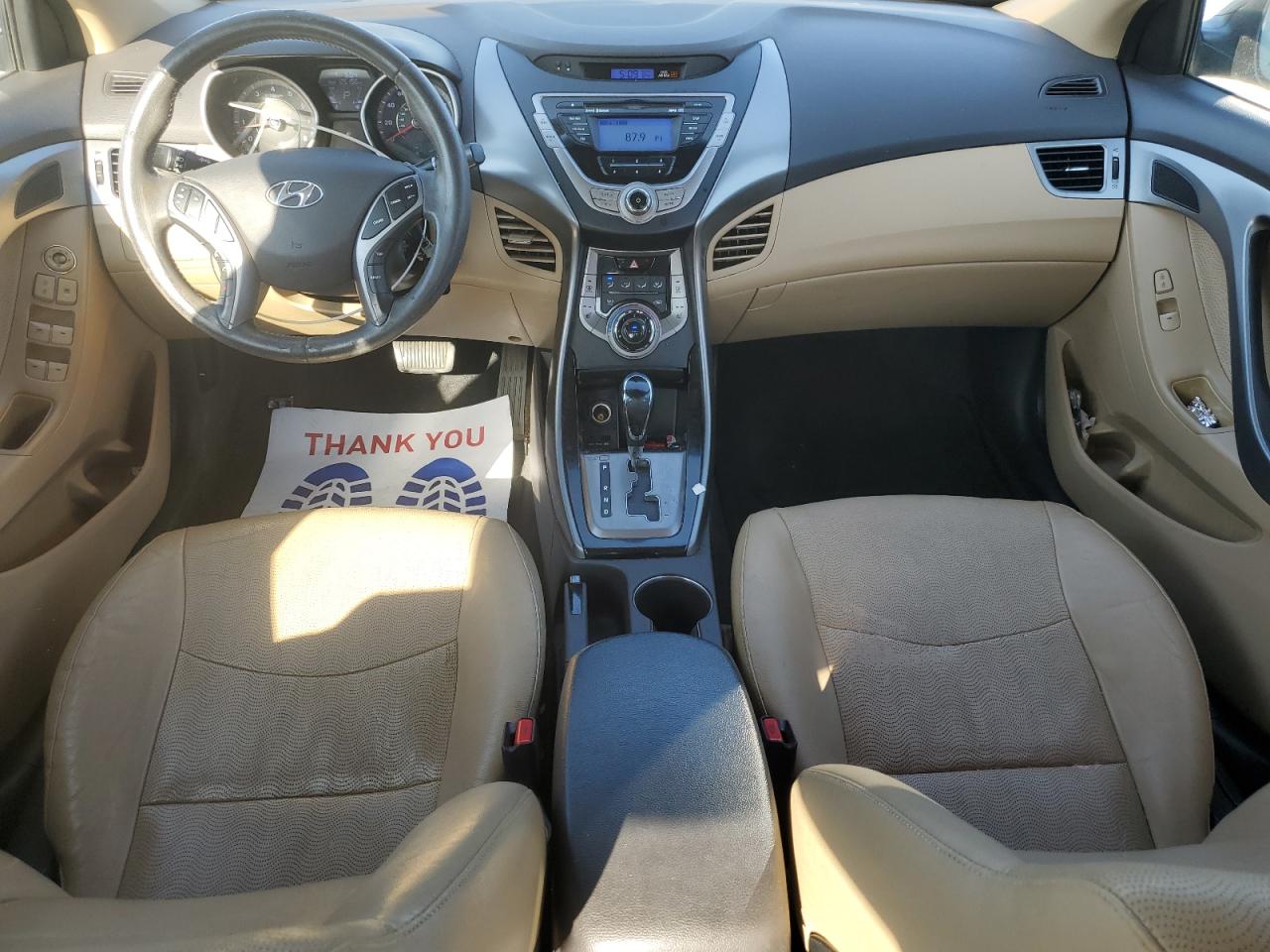 2013 Hyundai Elantra Gls VIN: KMHDH4AE7DU637599 Lot: 80682485