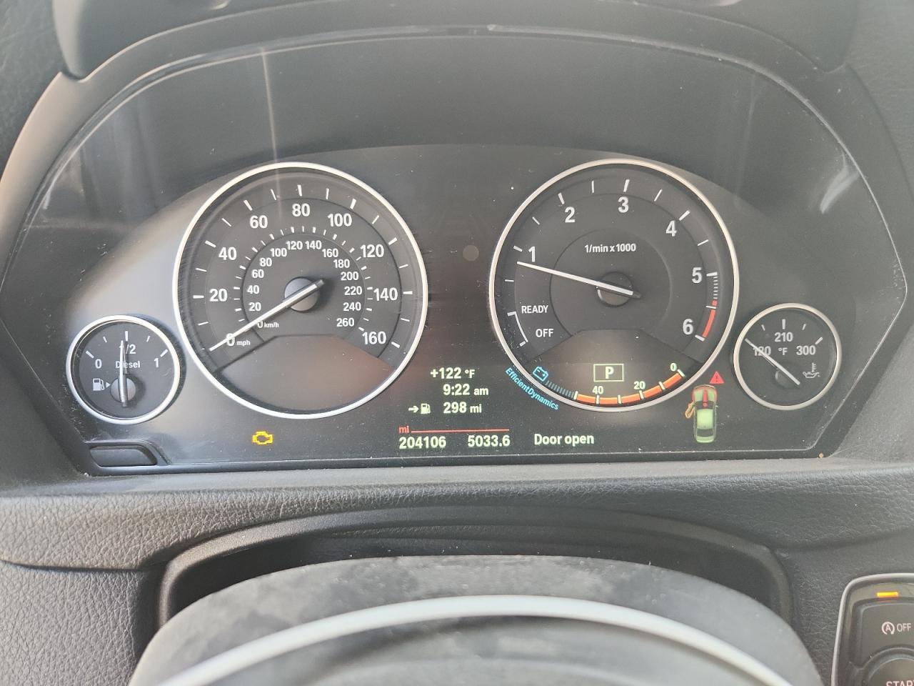 2014 BMW 328 D xDrive VIN: WBA3D5C50EKX97915 Lot: 80731765