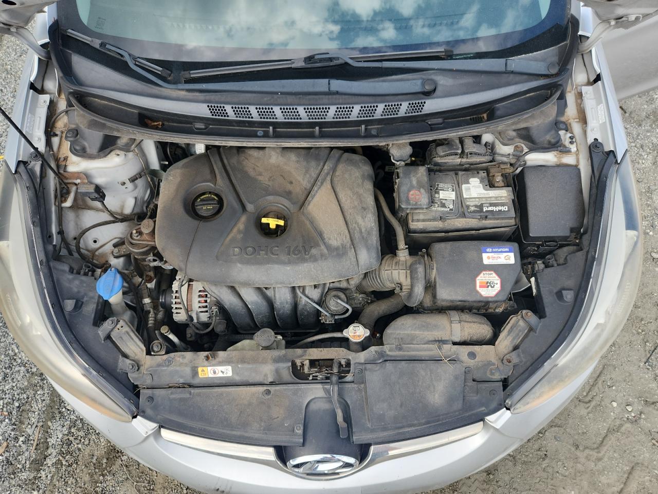 2014 Hyundai Elantra Se VIN: KMHDH4AE7EU104766 Lot: 83985755