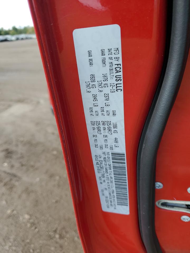 2020 Jeep Compass La VIN: 3C4NJCBB1LT170054 Lot: 81619695