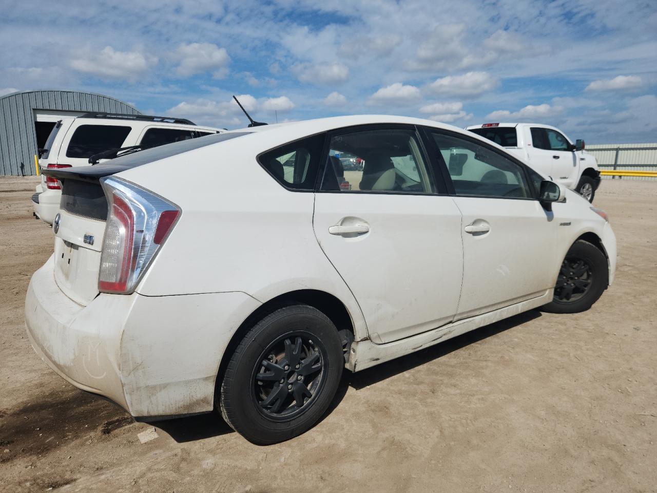 2013 Toyota Prius white null hybrid JTDKN3DU4D5649575 photo #4