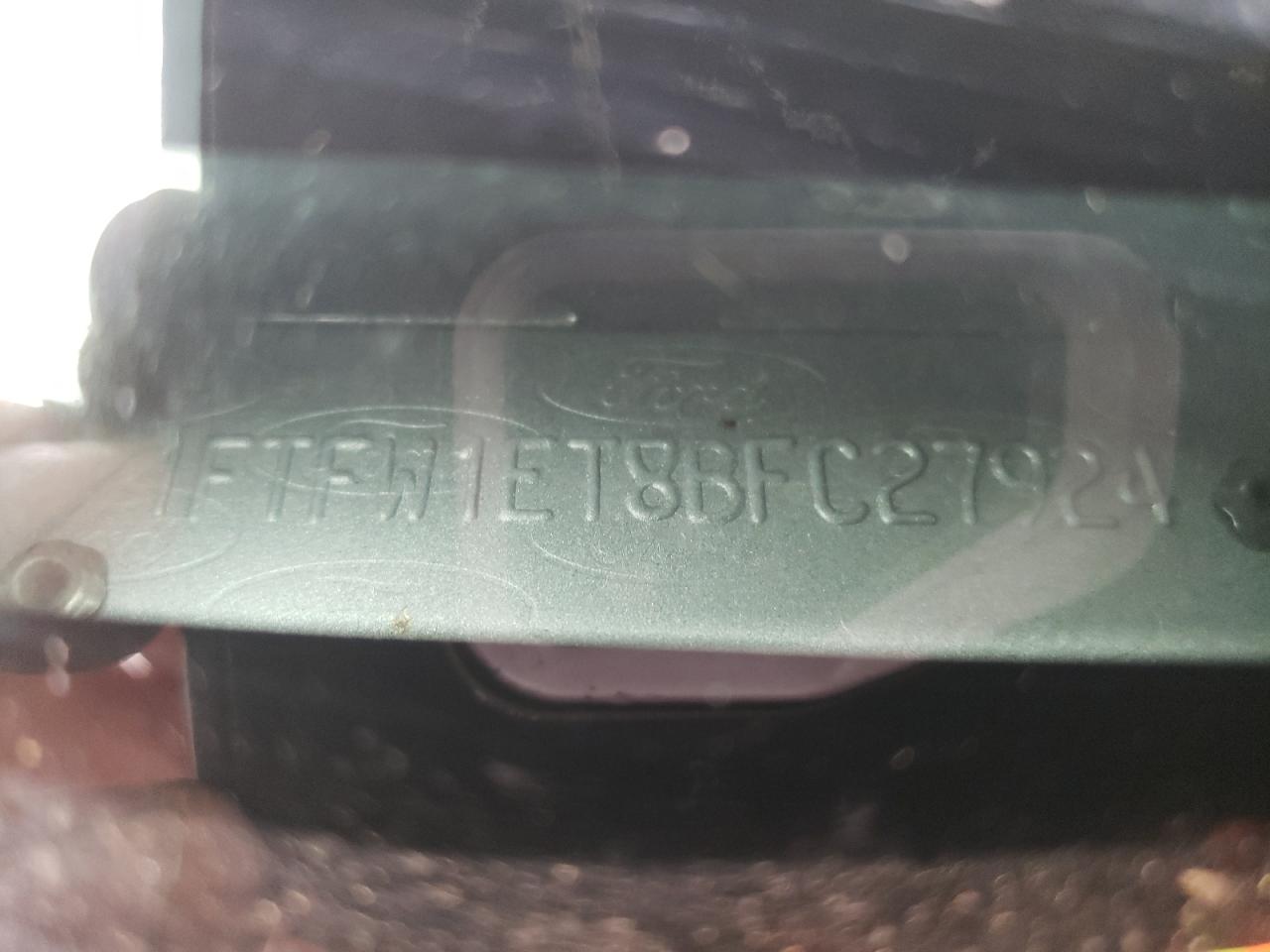 2011 Ford F150 Supercrew VIN: 1FTFW1ET8BFC27924 Lot: 71668205