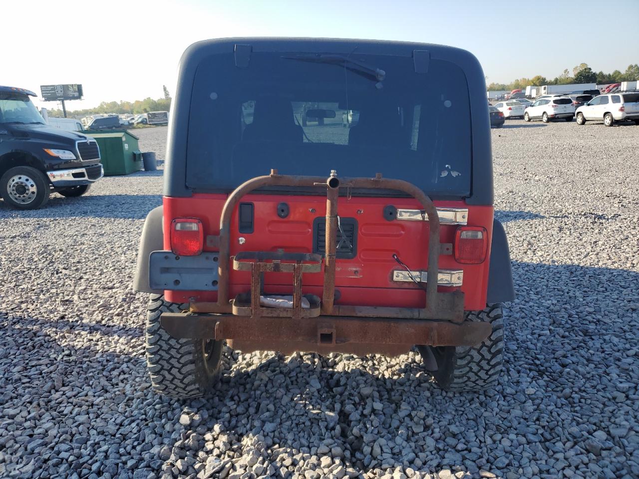 2004 Jeep Wrangler / Tj Rubicon VIN: 1J4FA69S94P733055 Lot: 71086875