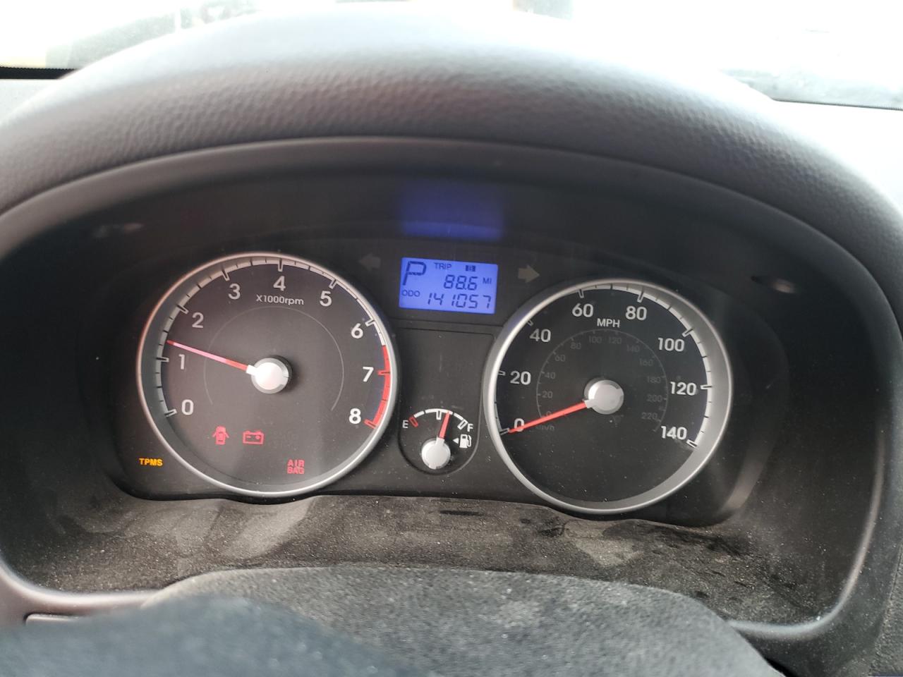 2011 Hyundai Accent Gls VIN: KMHCN4AC7BU607485 Lot: 81957435