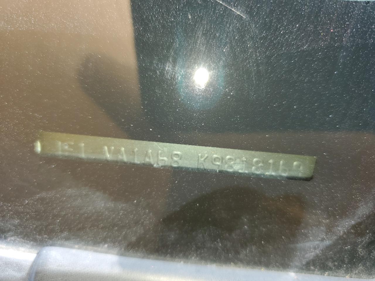 2019 Subaru Wrx VIN: JF1VA1A68K9818169 Lot: 81825745