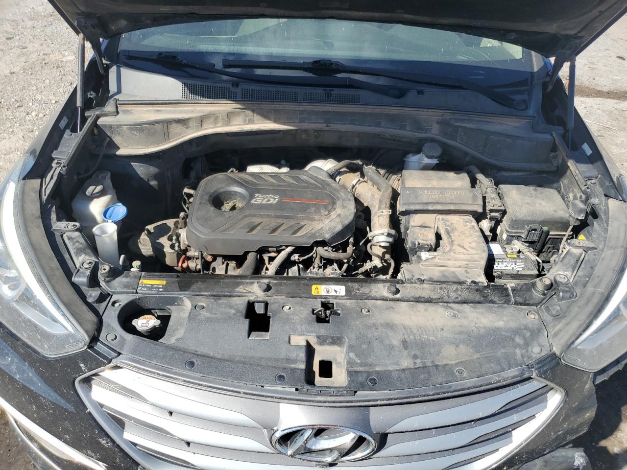 2017 Hyundai Santa Fe Sport VIN: 5XYZWDLA5HG492466 Lot: 84003215