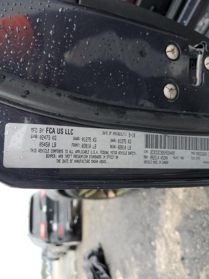 2019 Dodge Challenger Srt Hellcat VIN: 2C3CDZC92KH534409 Lot: 72015835