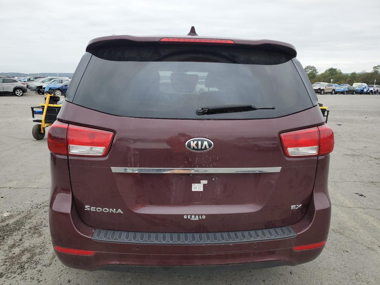 2015 Kia Sedona Ex VIN: KNDMC5C14F6050349 Lot: 81599405