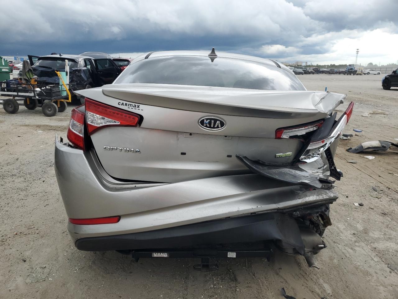 2013 Kia Optima Hybrid VIN: KNAGM4AD3D5059206 Lot: 84050515