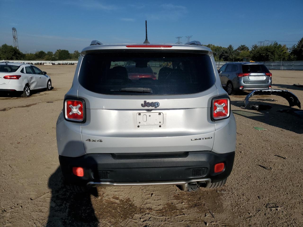 2017 Jeep Renegade Limited VIN: ZACCJBDB7HPE87124 Lot: 81037765