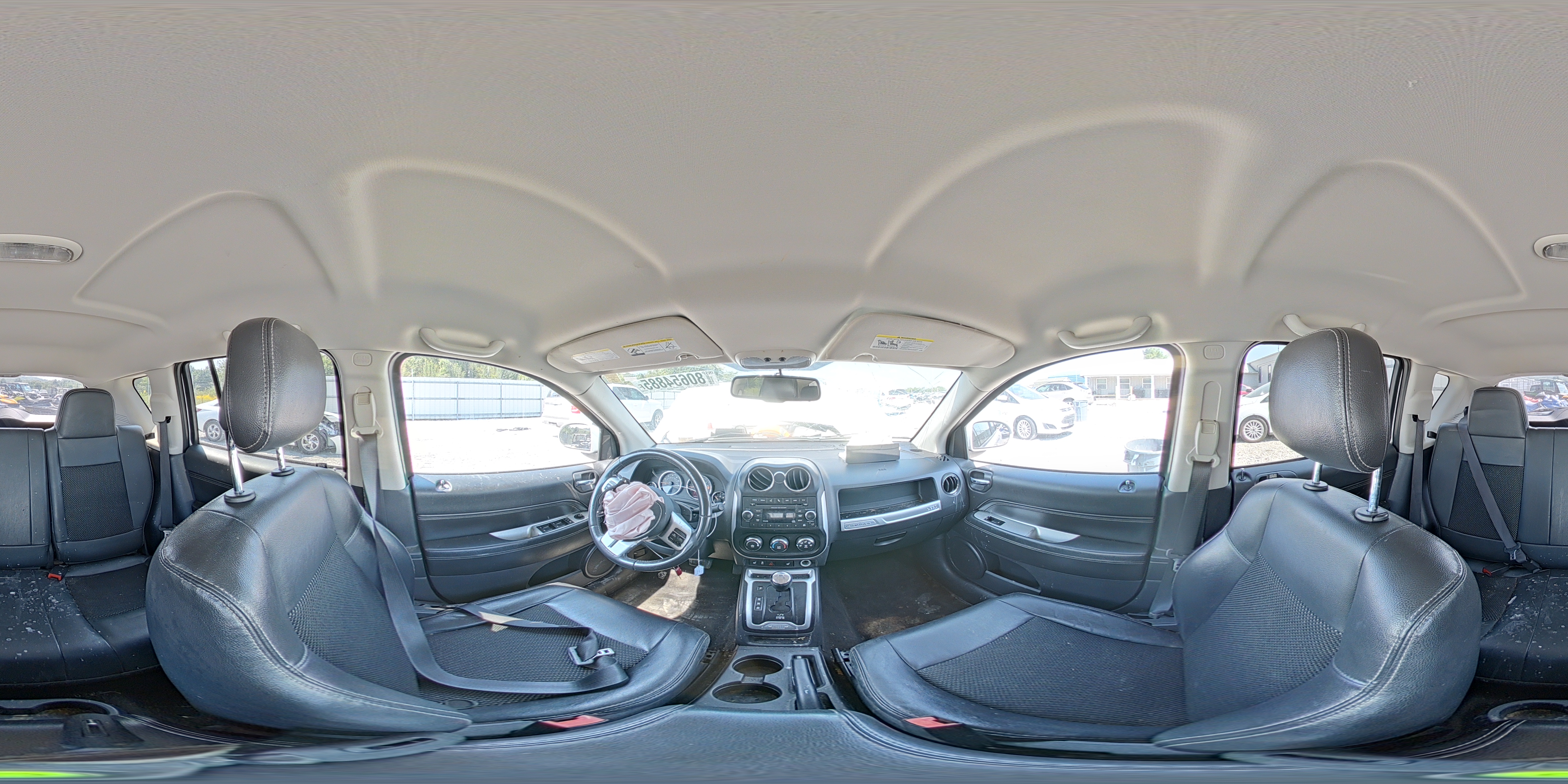 2016 Jeep Compass Latitude VIN: 1C4NJCEA1GD620297 Lot: 80654885