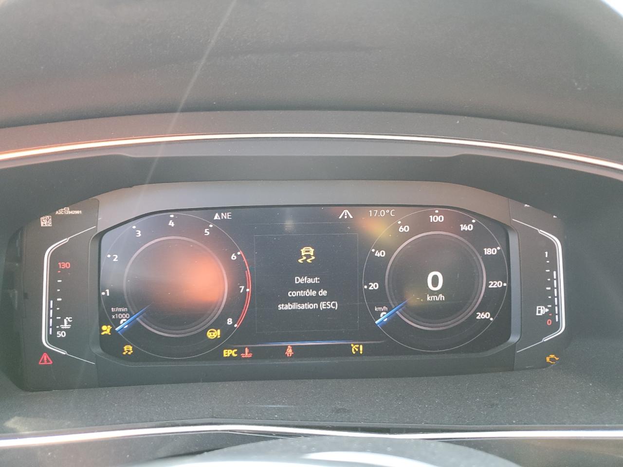 2019 Volkswagen Tiguan Sel Premium VIN: 3VV4B7AX7KM168154 Lot: 80220995