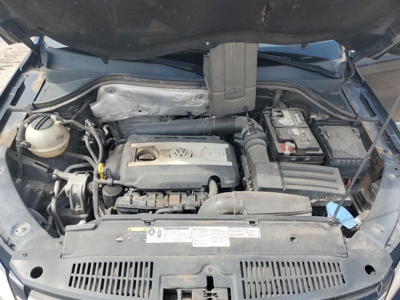 2014 Volkswagen Tiguan S VIN: WVGAV3AX6EW553772 Lot: 80031625