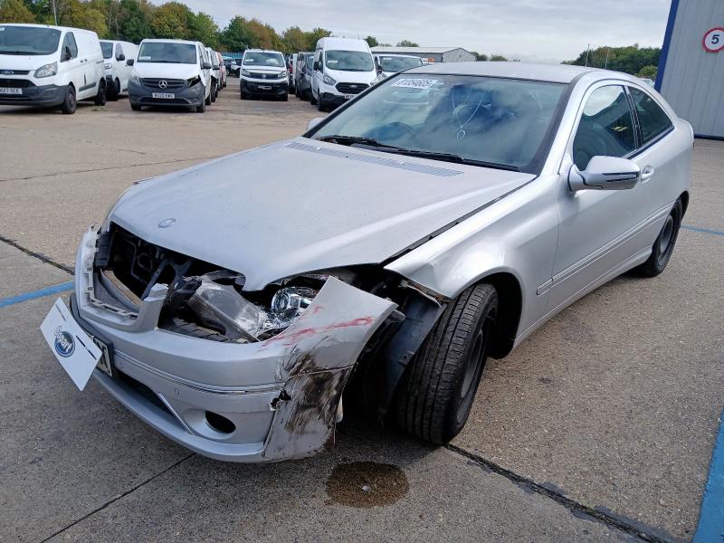 2008 MERCEDES-BENZ CLC180 KOMP SE AUTO  for sale at Copart NEWBURY