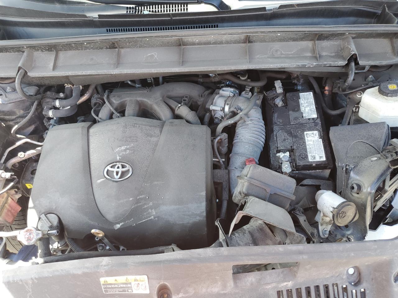 2022 Toyota Highlander L VIN: 5TDZZRAH3NS133586 Lot: 84468865