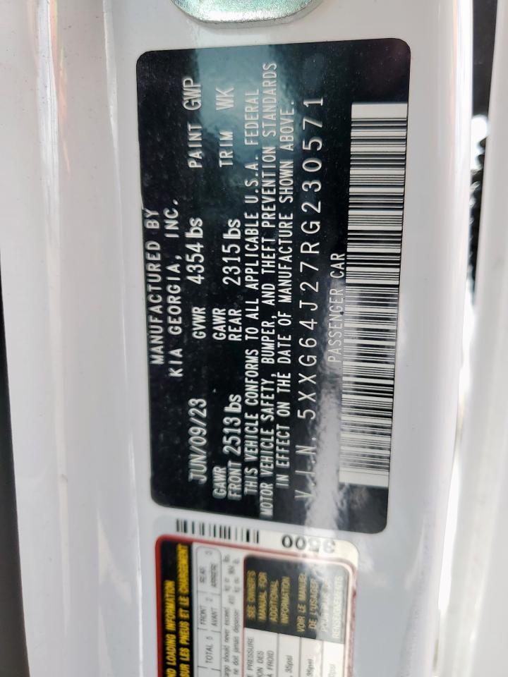 2024 Kia K5 Gt Line VIN: 5XXG64J27RG230571 Lot: 81594385