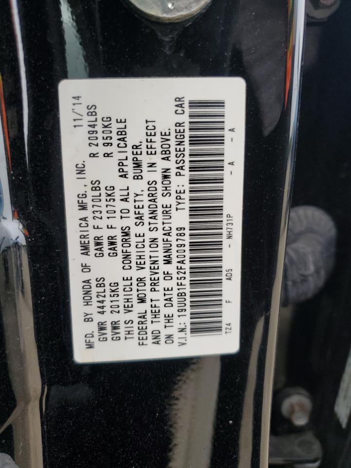 2015 Acura Tlx Tech VIN: 19UUB1F52FA009789 Lot: 84436655