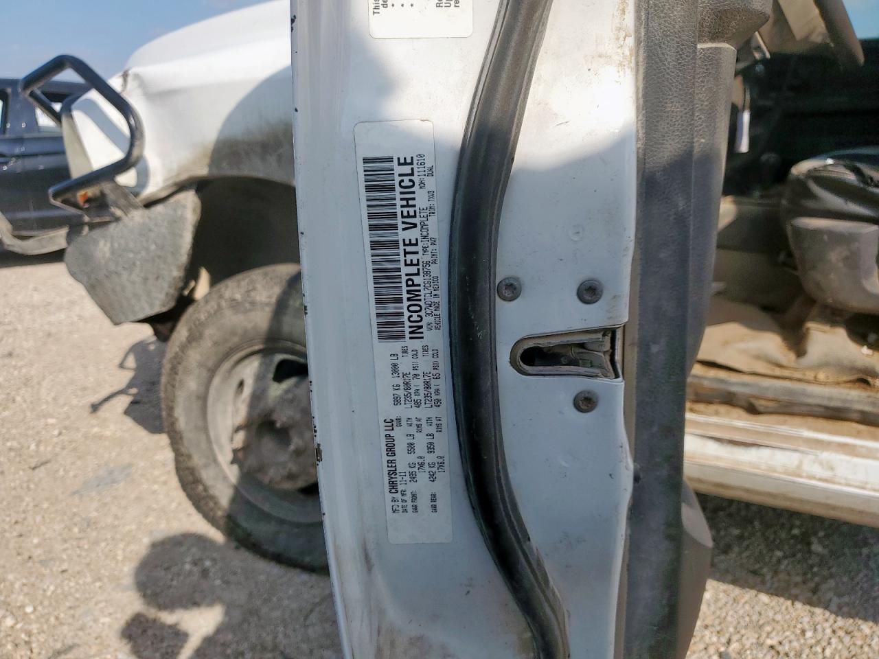 2012 Dodge Ram 3500 St VIN: 3C7WDTCL7CG138756 Lot: 84014225