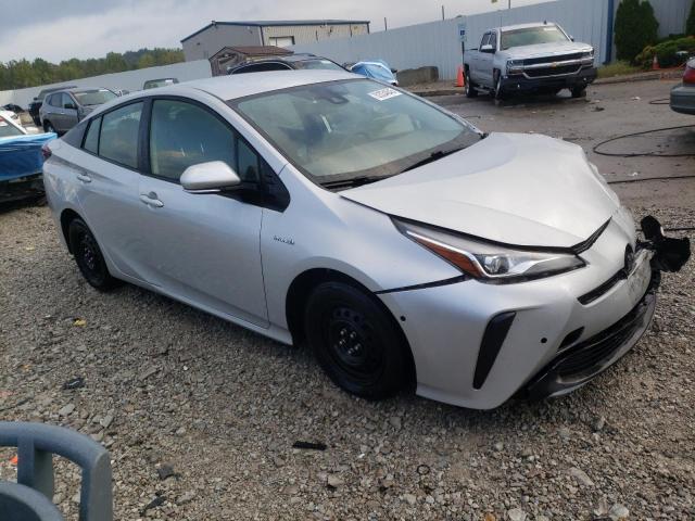  TOYOTA PRIUS 2020 Серебристый